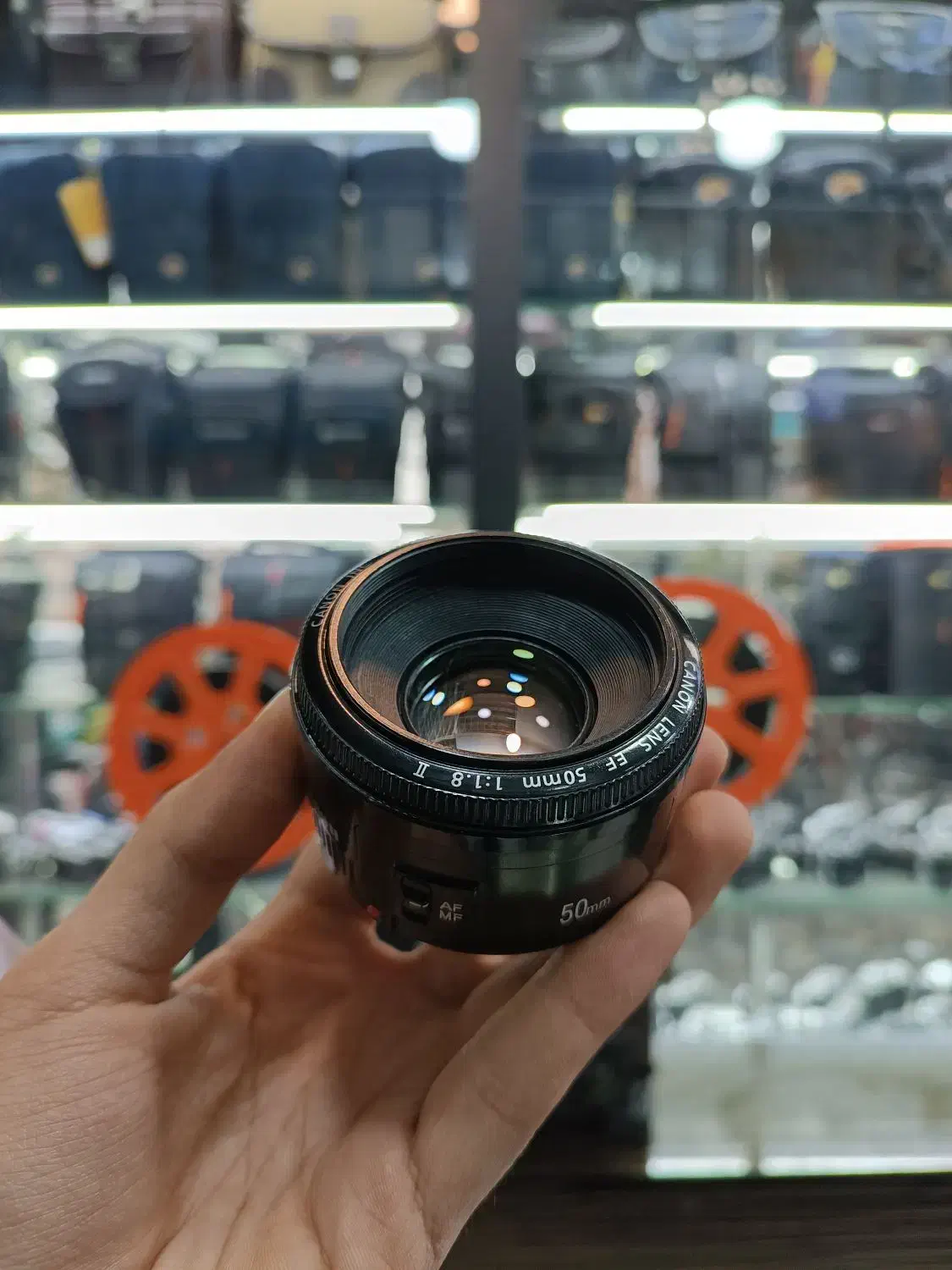 lens canon 50 f1.8 II|دوربین عکاسی و فیلم‌برداری|تهران, پامنار|دیوار