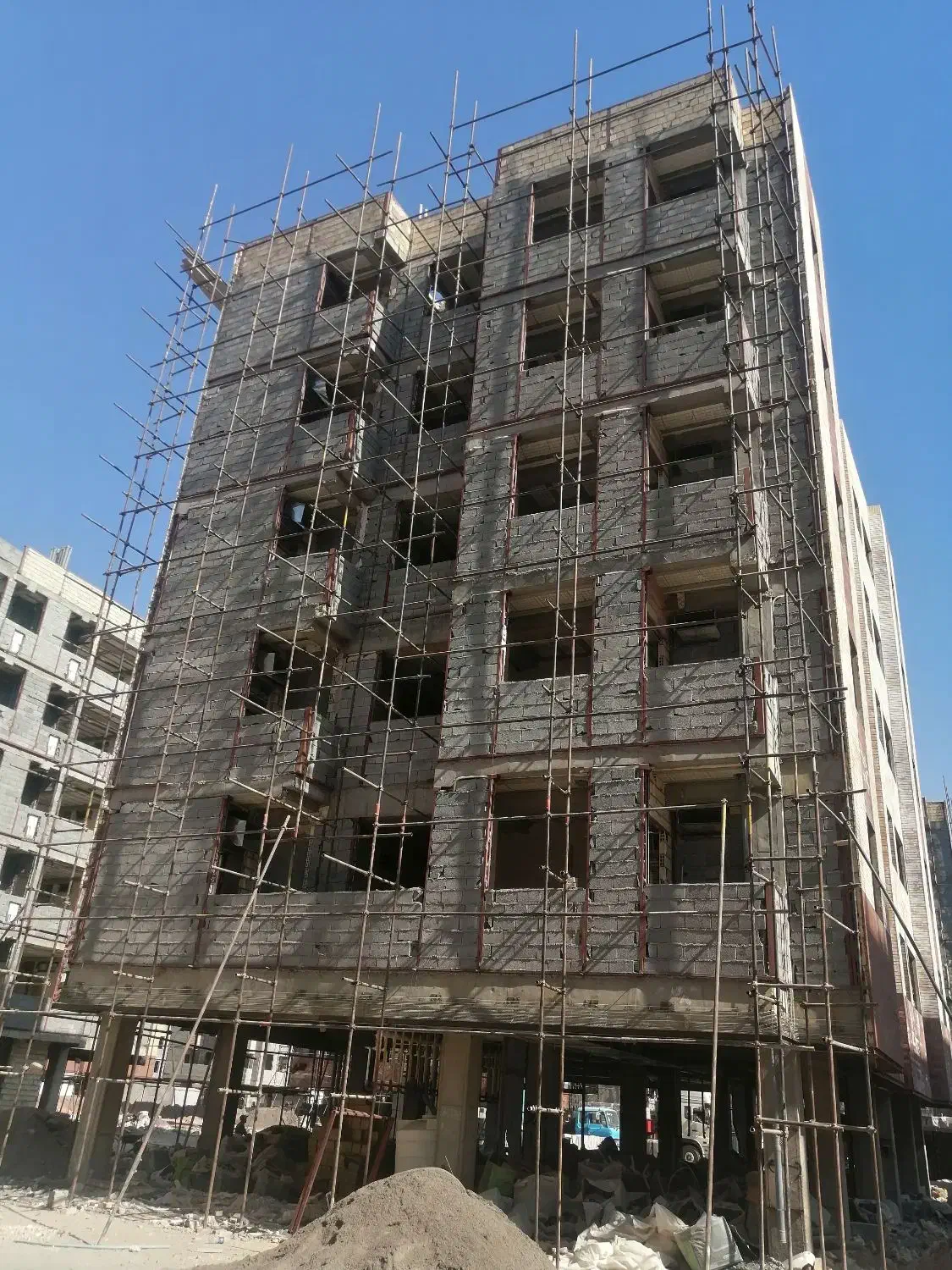 داربست فلزی|خدمات پیشه و مهارت|قم, نیروگاه|دیوار