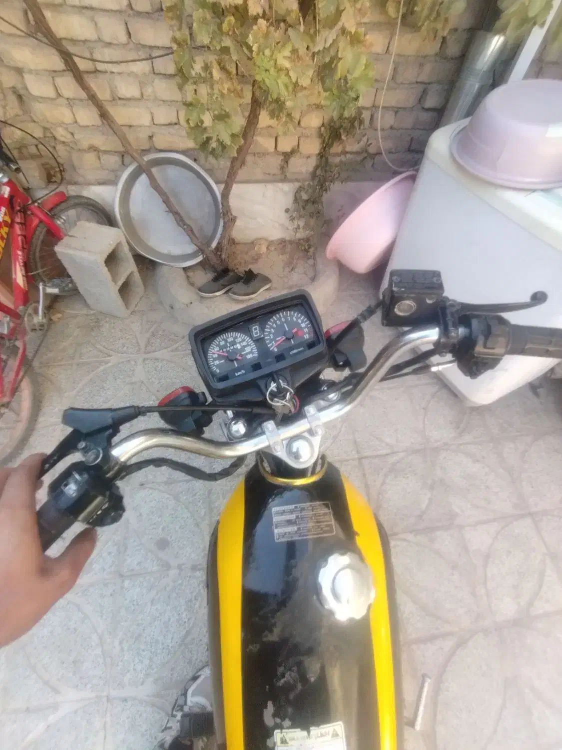 هوندا 150مدل 97|موتورسیکلت|اصفهان, رهنان|دیوار