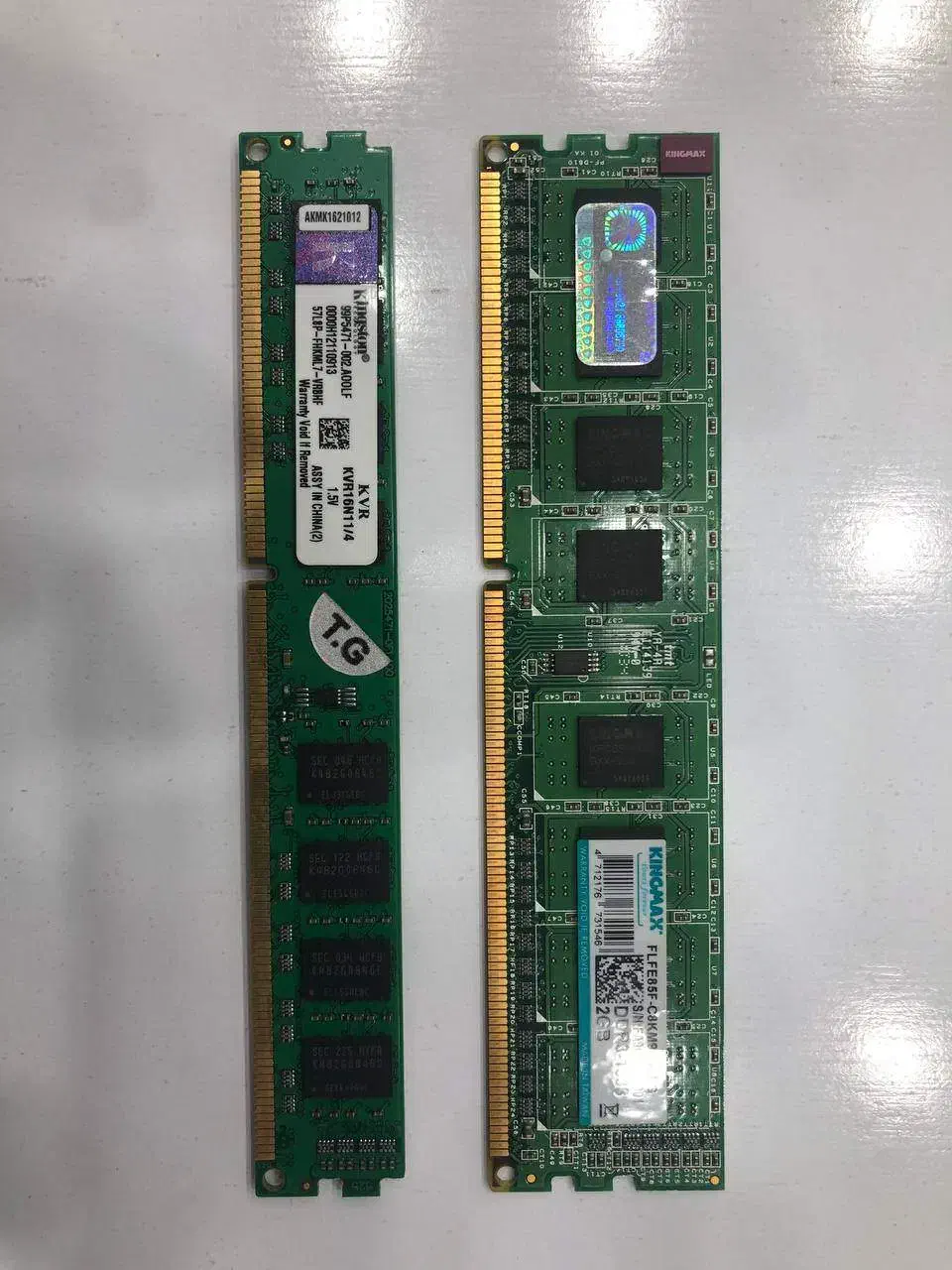 مجموعه رم DDR3 -مجموع ۴ گیگابایت(2x2GB) -کینگستون|قطعات و لوازم جانبی رایانه|بروجرد, |دیوار