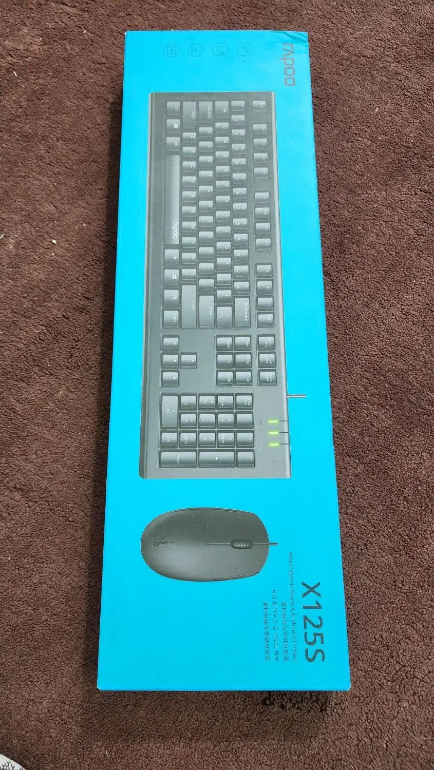 کیبورد rapoo x125s نو|قطعات و لوازم جانبی رایانه|بهبهان, |دیوار