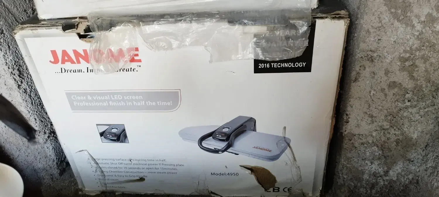 اتو بخار پرسی ژانومه با پایه|اتو و لوازم اتو|رامسر, |دیوار