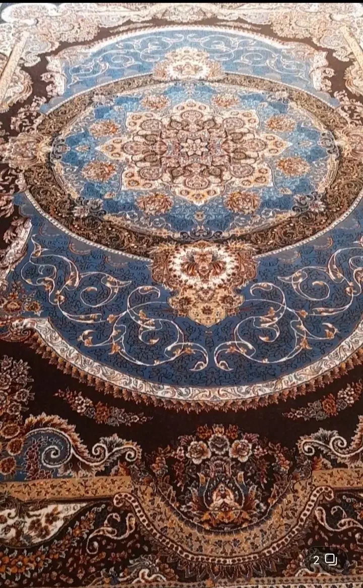 یک عدد فرش ۹ متری ۷۰۰ شانه  دستبافتگونه پانخورده|فرش|قائم‌شهر, |دیوار