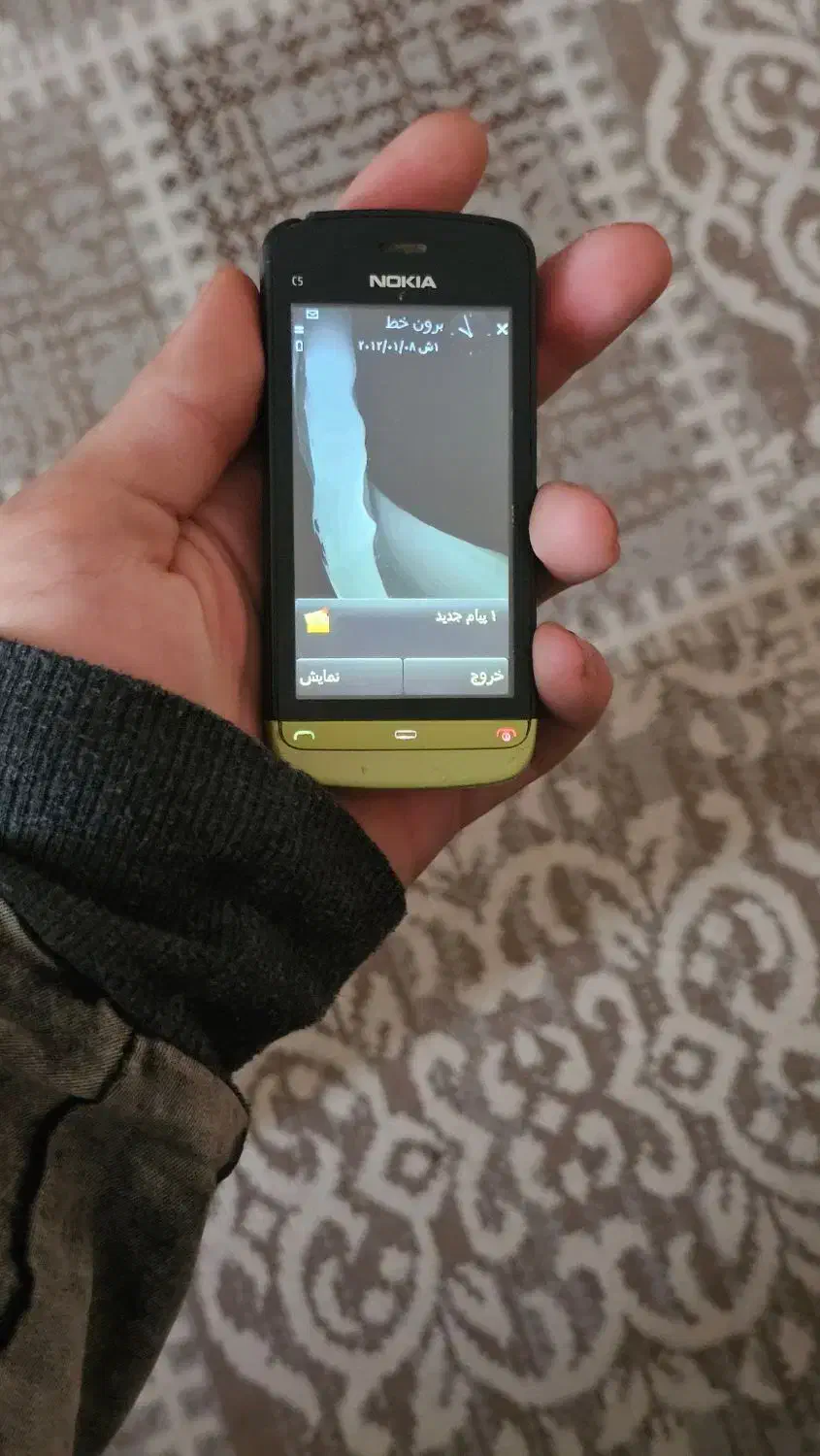 گوشی نوکیا c5|موبایل|ایلام, |دیوار