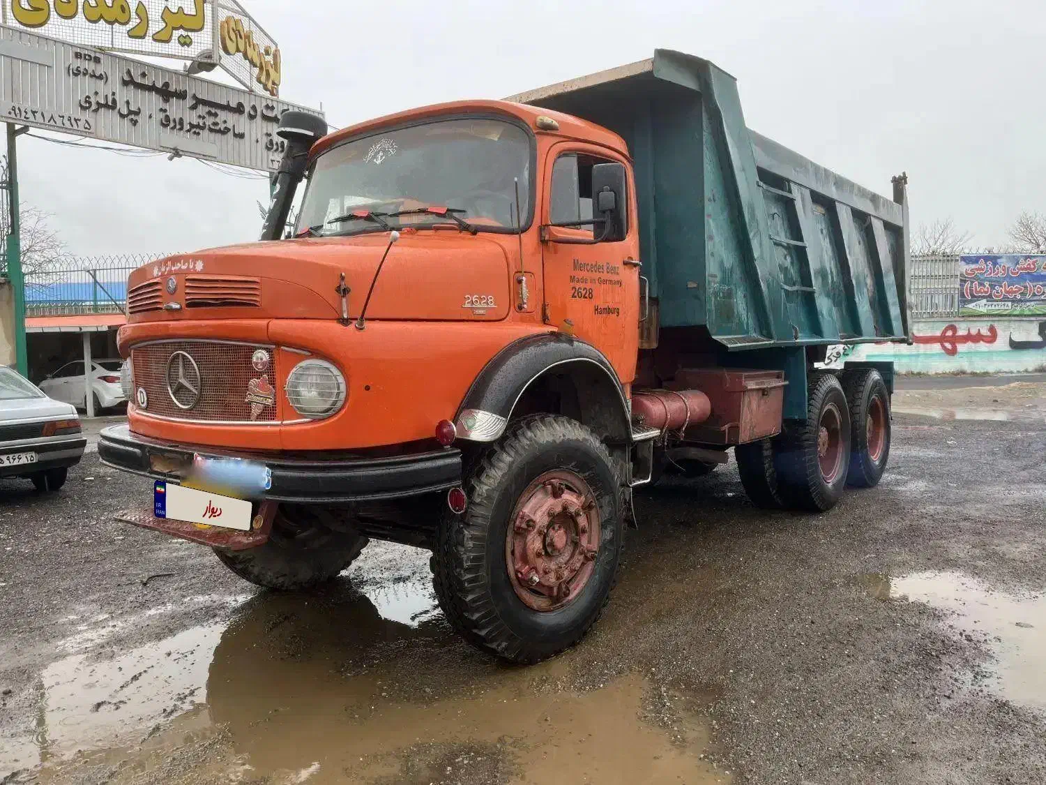 بنز مایلر ۲۶۲۸ فابریک گسترش|خودرو سنگین|باسمنج, |دیوار