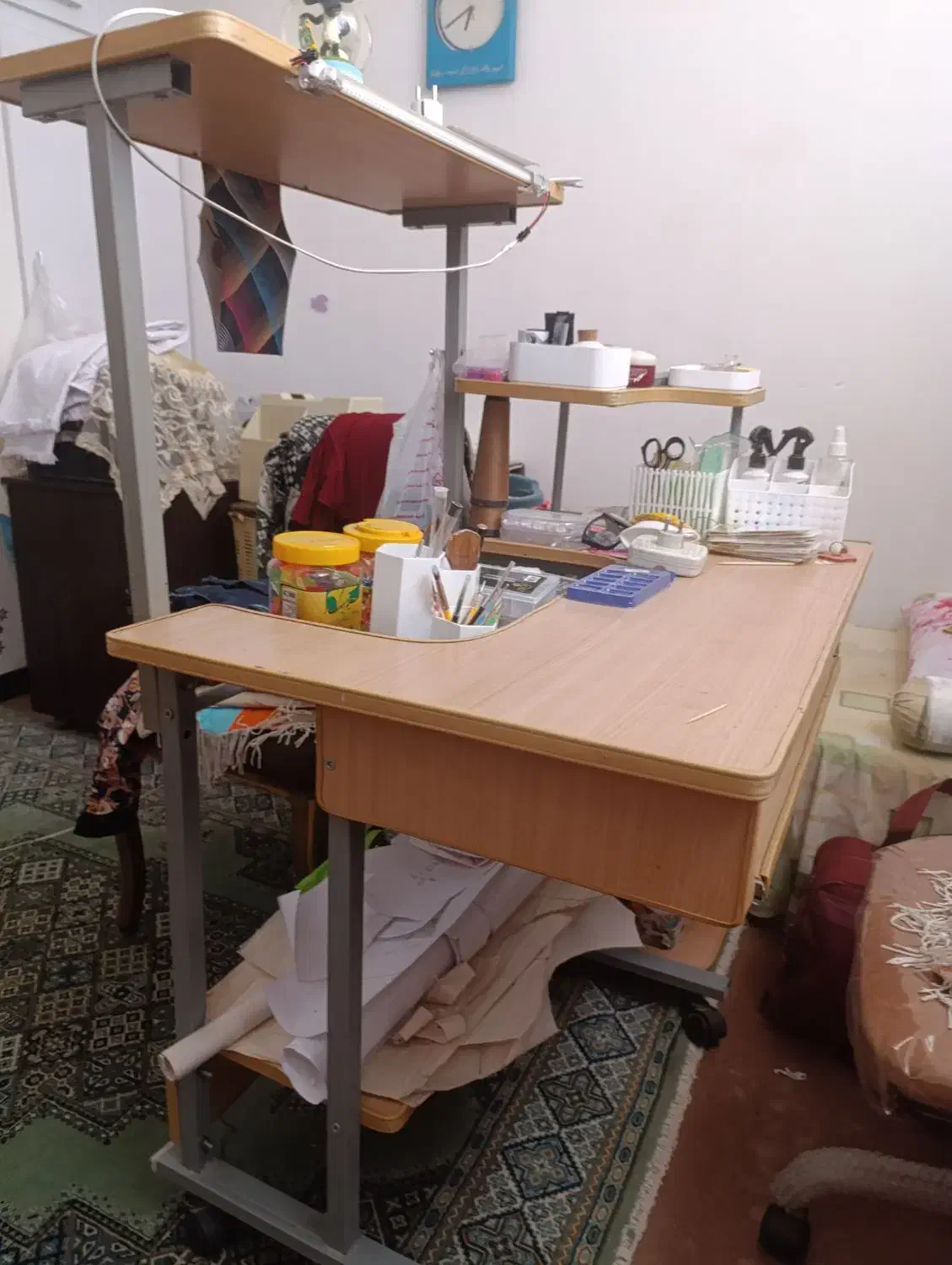 میز|میز تحریر و کامپیوتر|فولادشهر, C4|دیوار