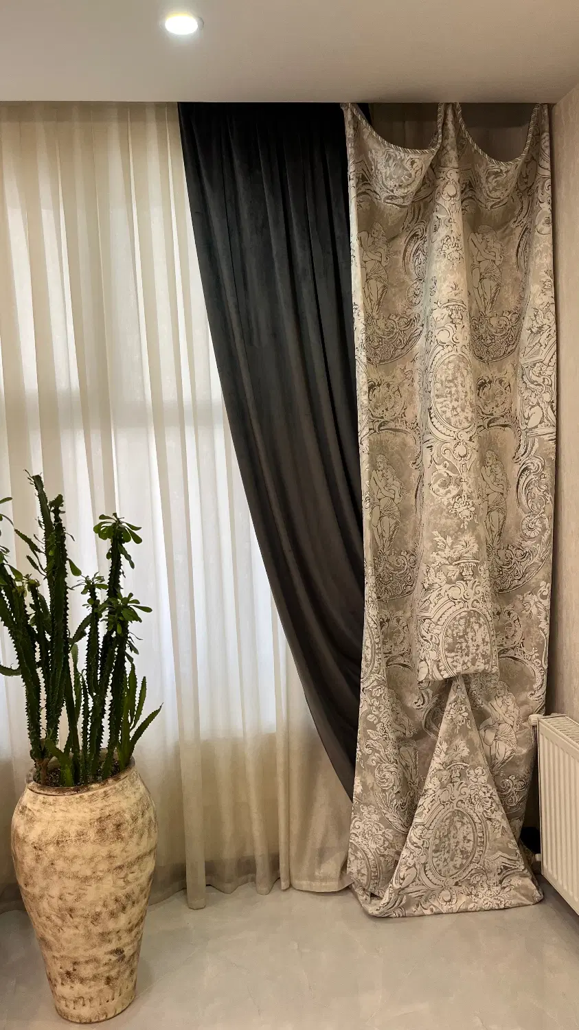 پرده|پرده، رانر، رومیزی|کرج, باغستان|دیوار