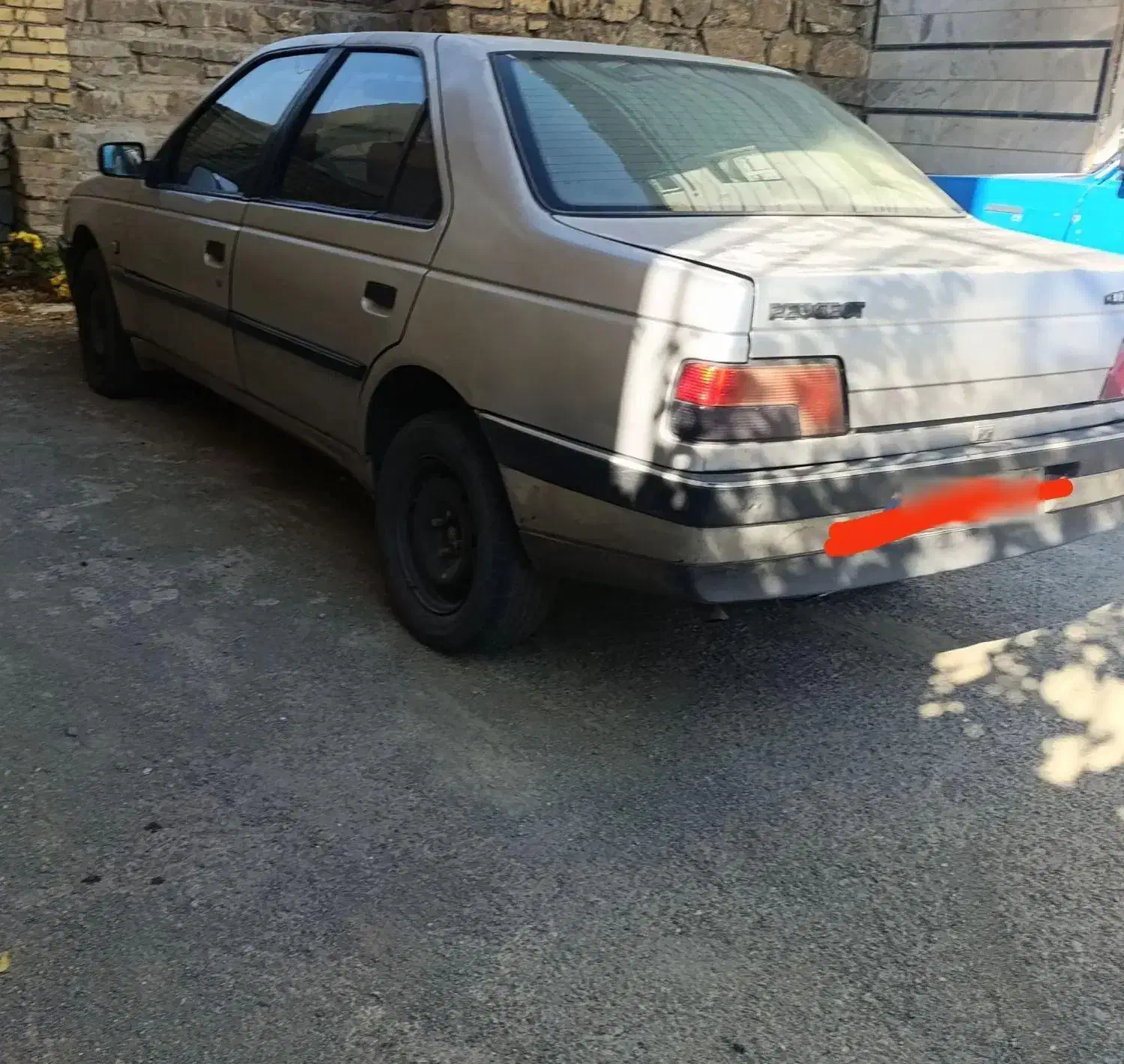 پژو ۴۰۵ نقره ای مدل ۹۰|خودرو سواری و وانت|سنندج, |دیوار