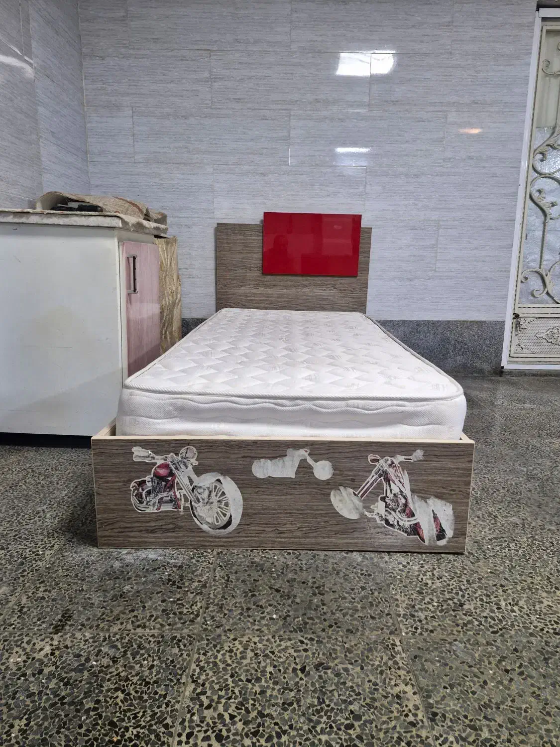 تخت خواب تکنفره|تخت و سرویس خواب|گرگان, |دیوار