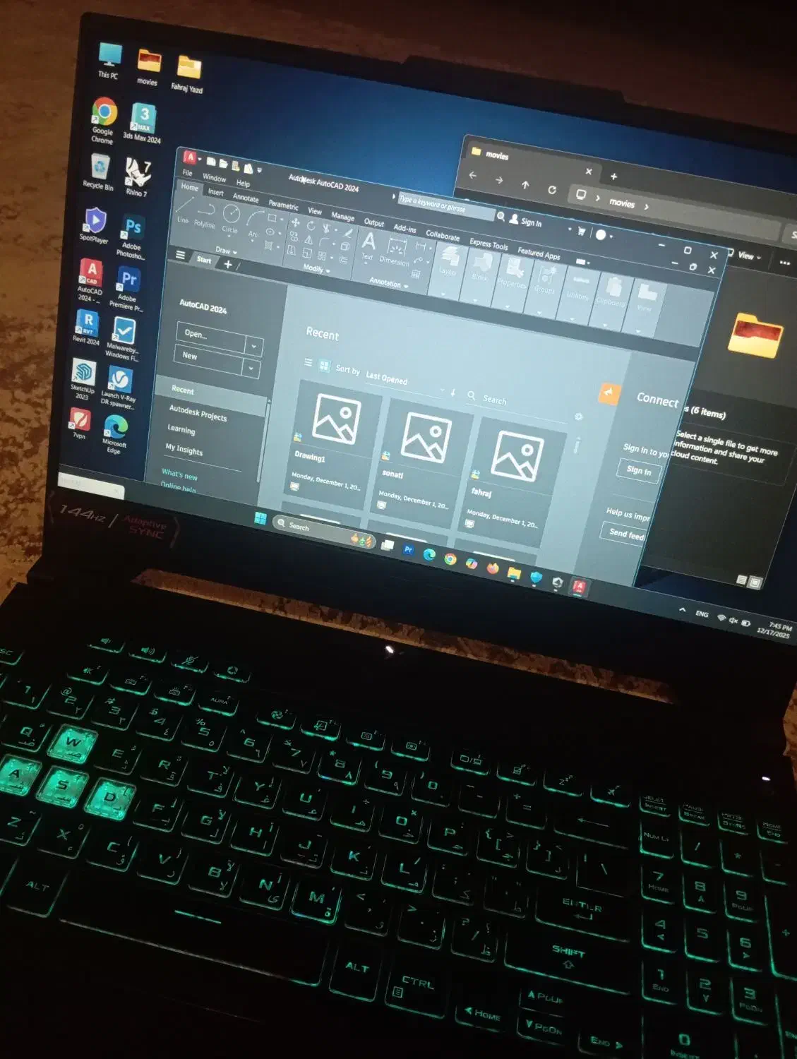لپ تاپ tuf gaming ایسوس A15 تمیز در حد نو|رایانه همراه|تهران, منیریه|دیوار