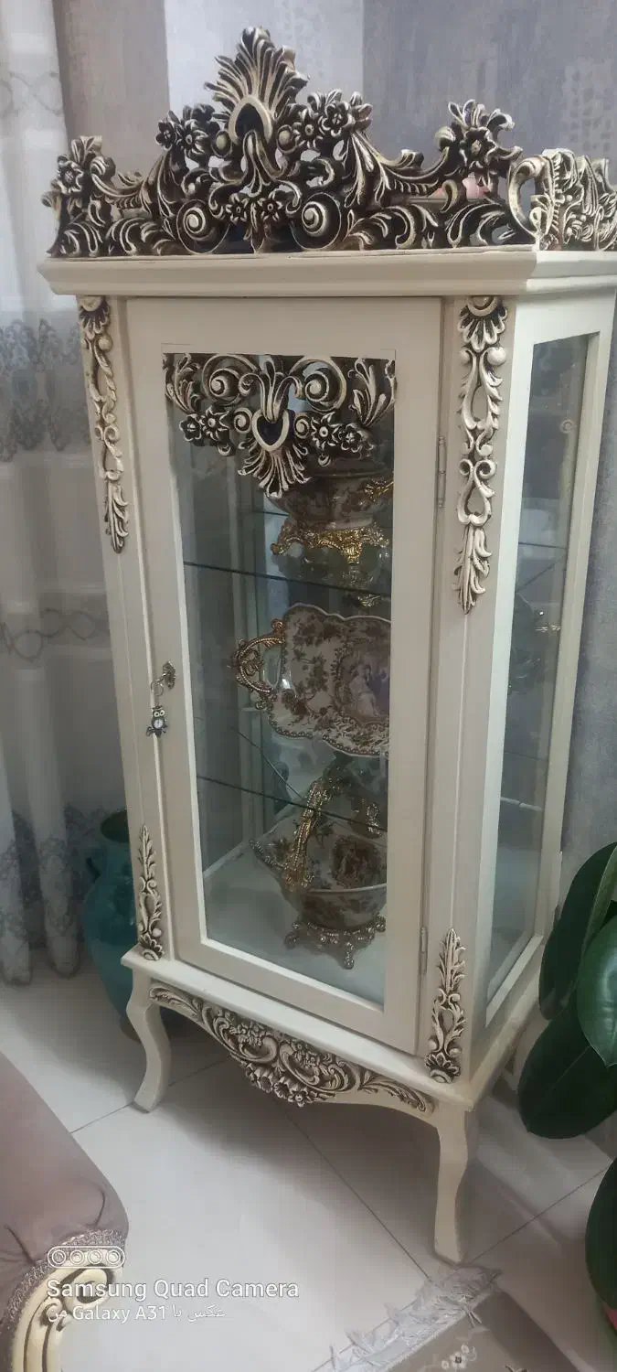 بوفه چوبی شیک|بوفه، ویترین، کنسول|زنجان, |دیوار