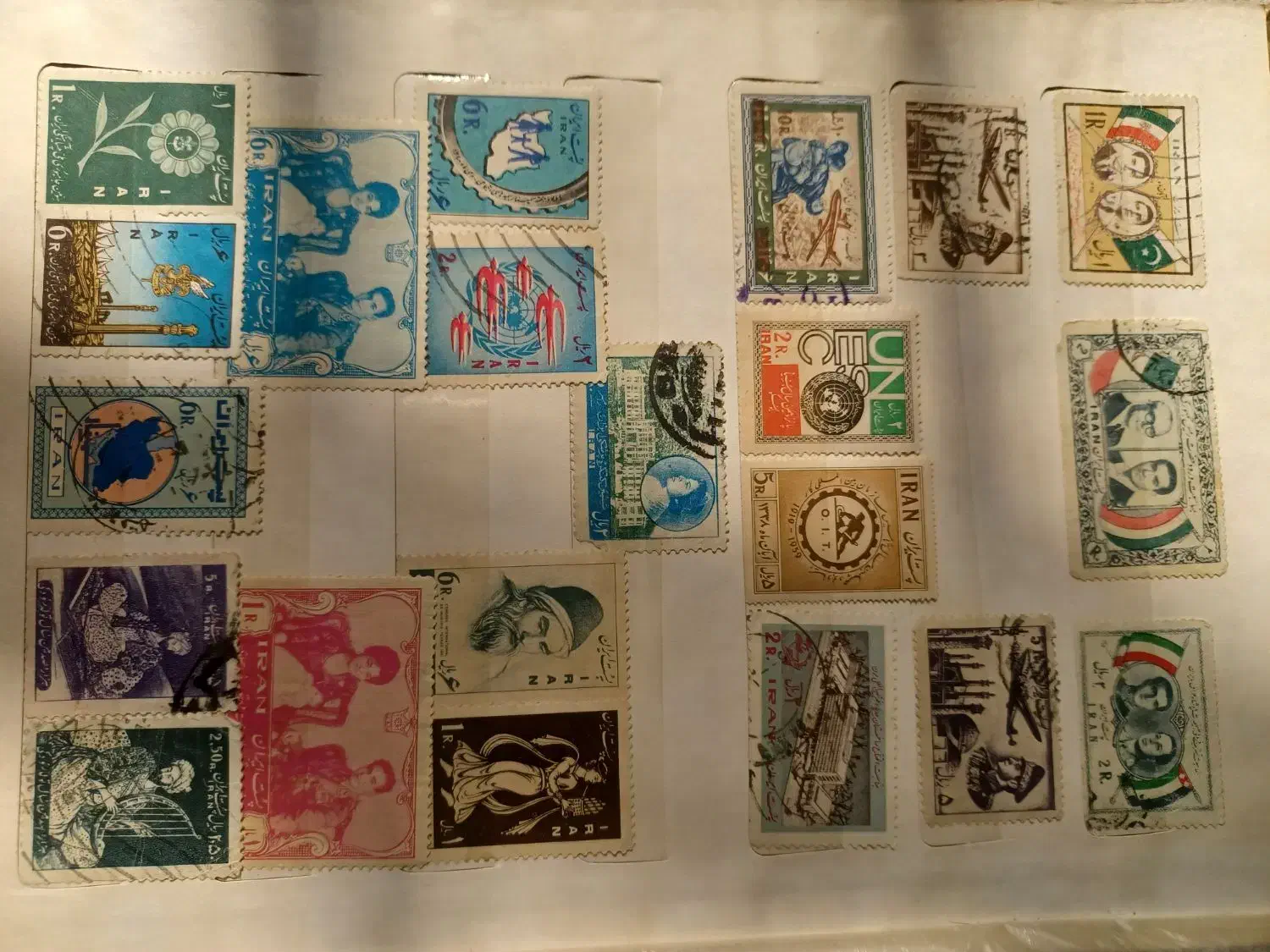 حراج ۸۷۰ عدد تمبر (سرمایه گذاری با کمترین پول)|کلکسیون سکه، تمبر، اسکناس|کرج, گوهردشت|دیوار