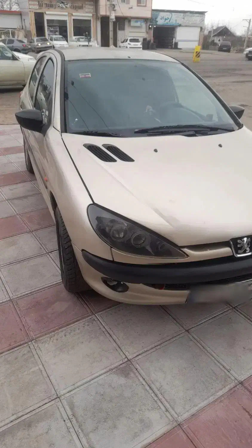 ۲۰۶ تیپ ۲ مدل ۱۳۸۲|خودرو سواری و وانت|رشت, چله خانه|دیوار