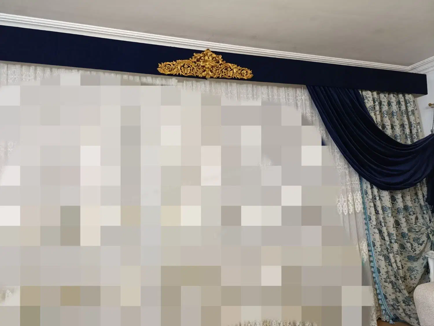 دستک پرده|پرده، رانر، رومیزی|نیشابور, دارایی|دیوار