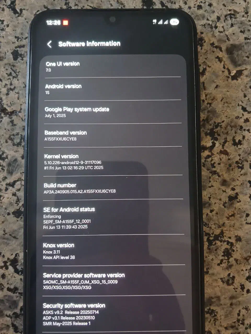 گوشی A15 128g ram6|موبایل|دورود, |دیوار