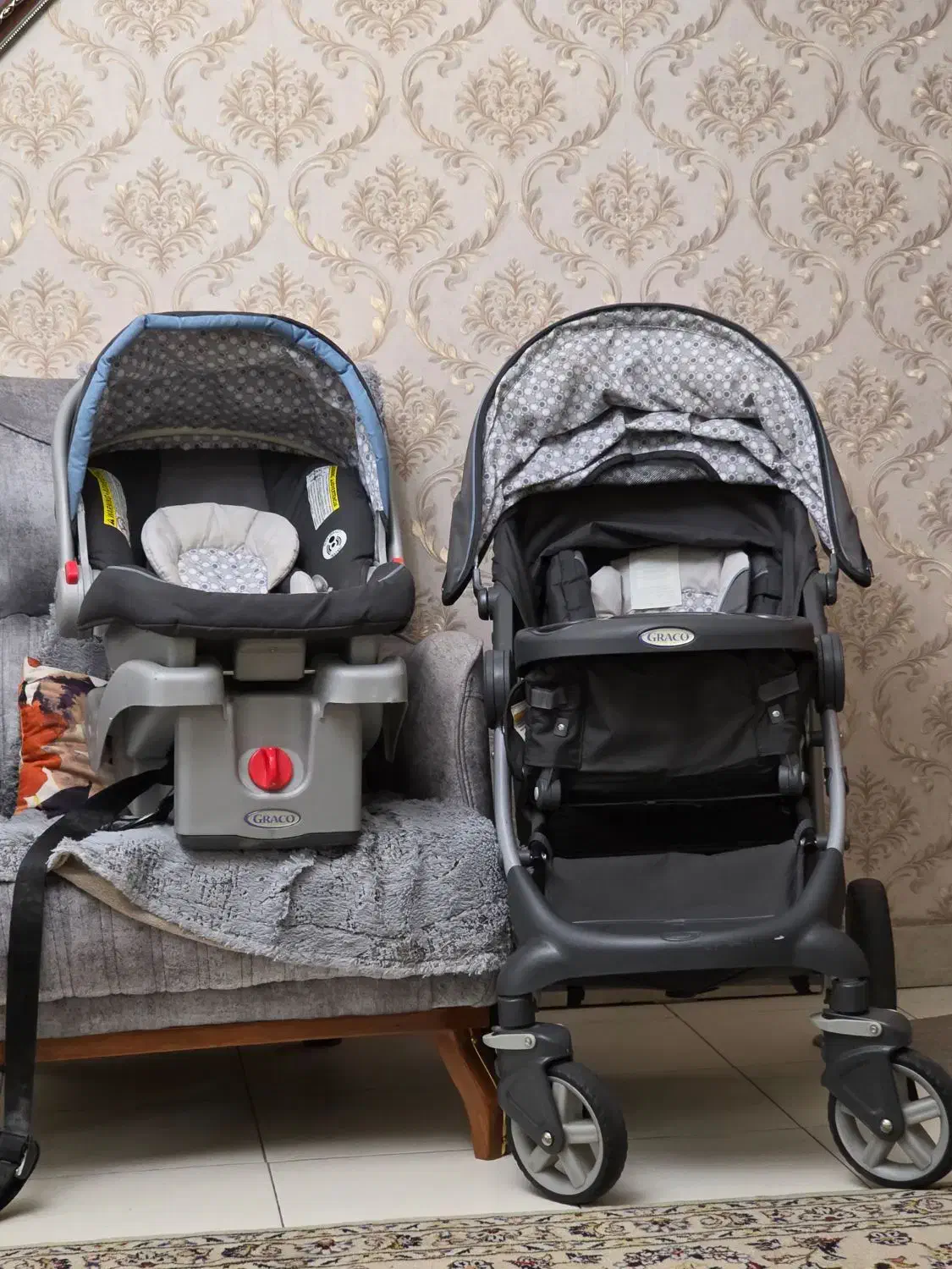 کالسکه، کریر و صندلی ماشین گراکو وارداتی|کالسکه و لوازم جانبی|تهران, آرژانتین|دیوار