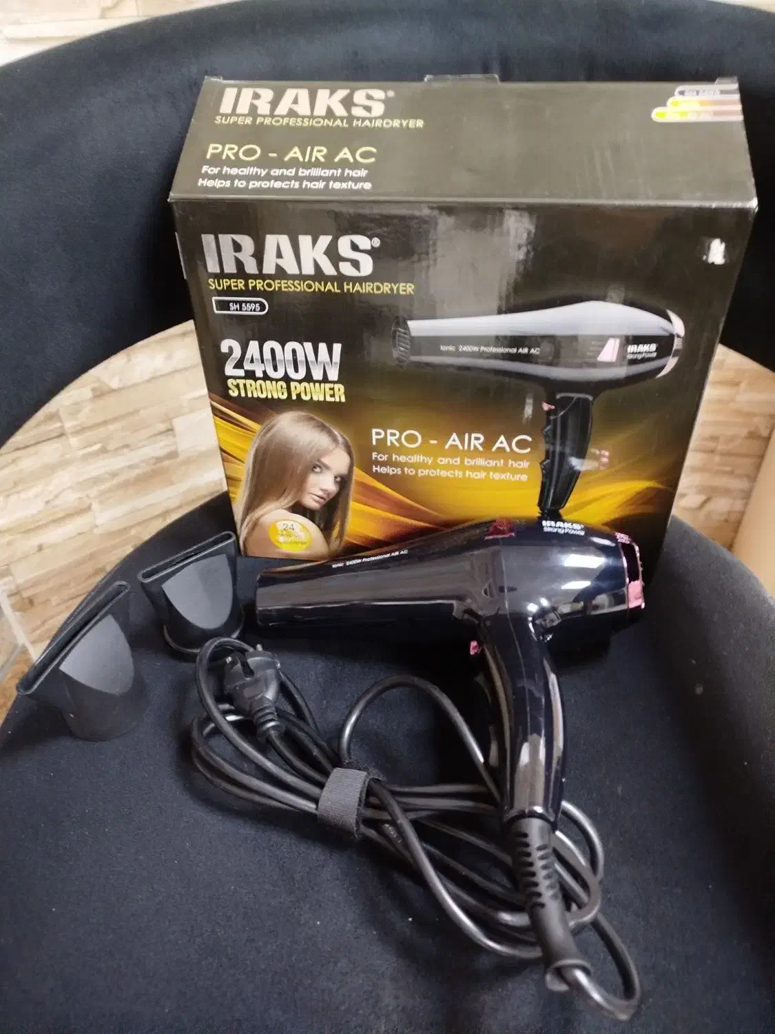 سشوار IRAKS موتور سنگین 2400W|آرایشی، بهداشتی، درمانی|شیراز, گلکوب|دیوار