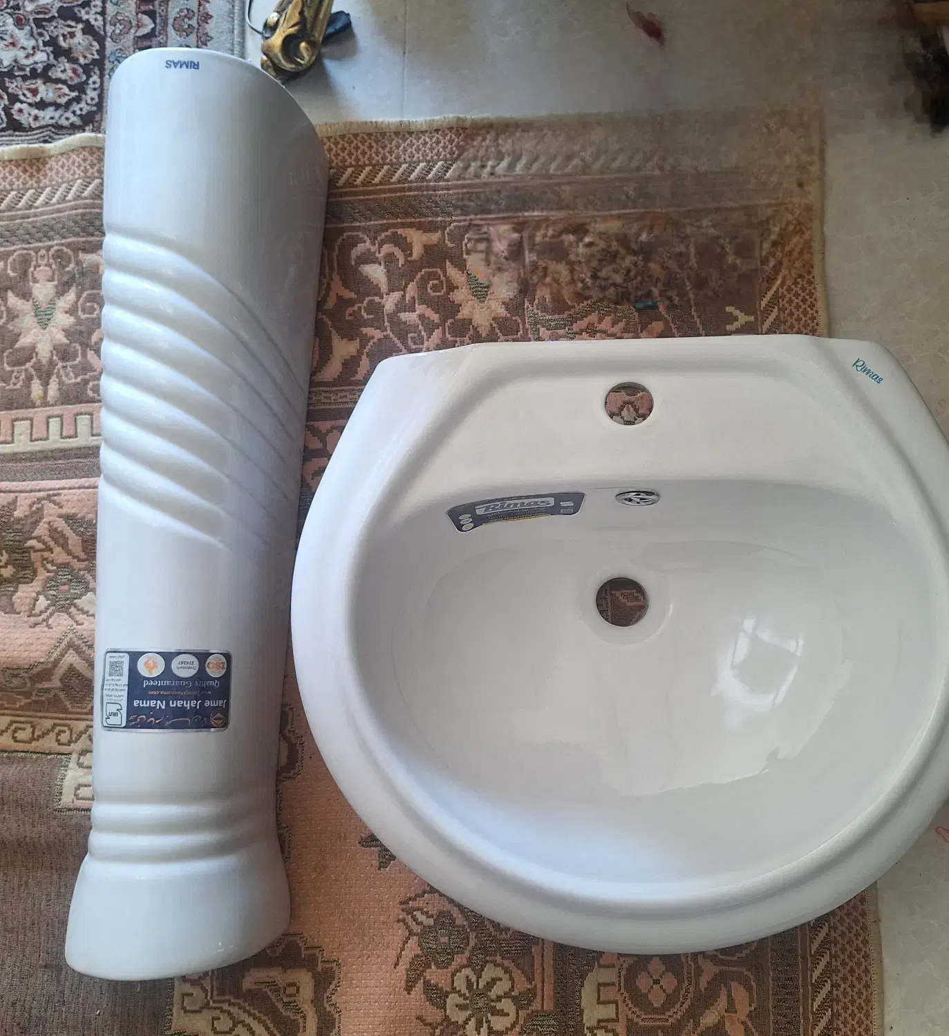 روشویی پایه دار مدل ریماس|لوازم سرویس بهداشتی|پردیس, فاز ۸|دیوار