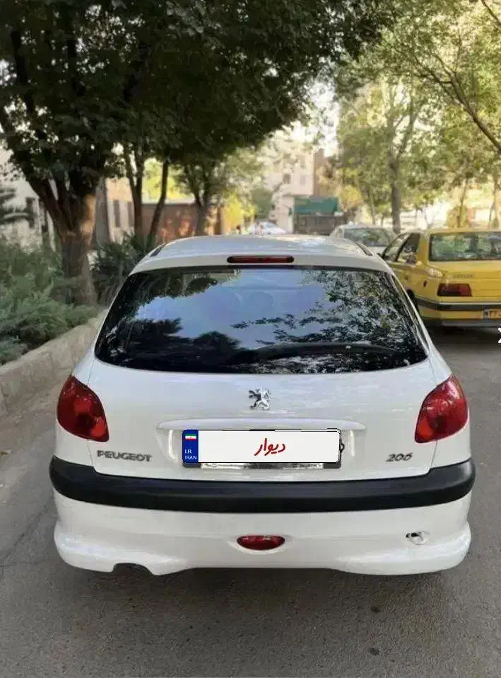 پژو ۲۰۶ تیپ ۲ مدل ۱۳۹۹ سالم و در حد نو|خودرو سواری و وانت|تهران, ابوذر|دیوار