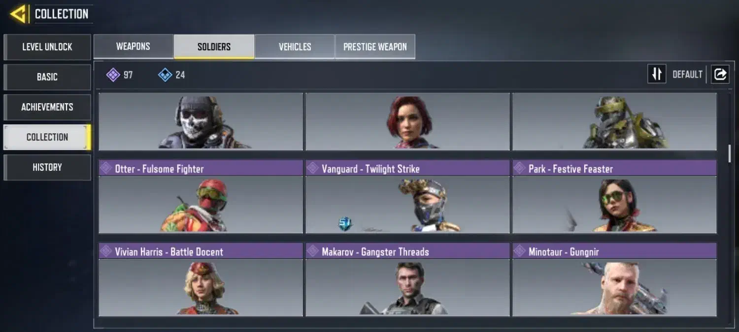 اکانت کیارم لجند دار|کنسول، بازی ویدئویی و آنلاین|کرج, خرمدشت|دیوار