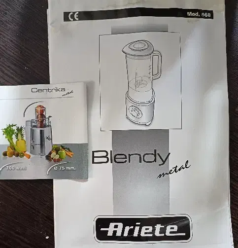 فروش مخلوطکن حرفهای Ariete مدل Blendy Metal|آبمیوهگیر و آبمرکباتگیر|پردیس, فاز ۲|دیوار