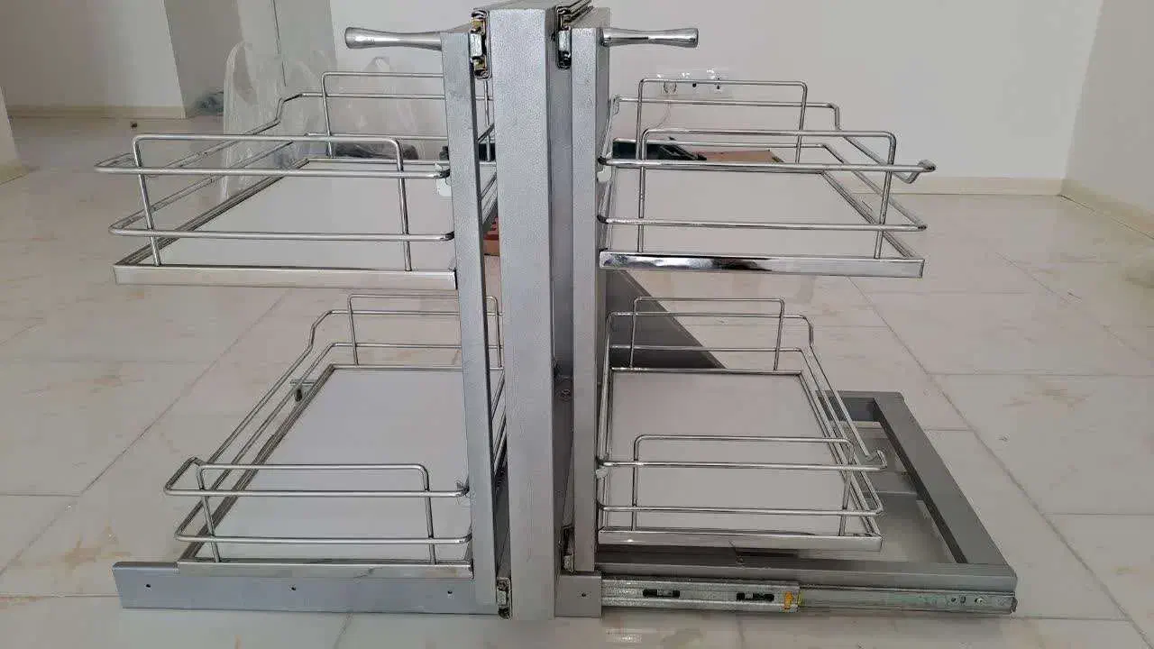 اکسسوری کابینت کنج دیوار|آب‌چکان و نظم‌دهنده ظروف|تهران, حکیمیه|دیوار