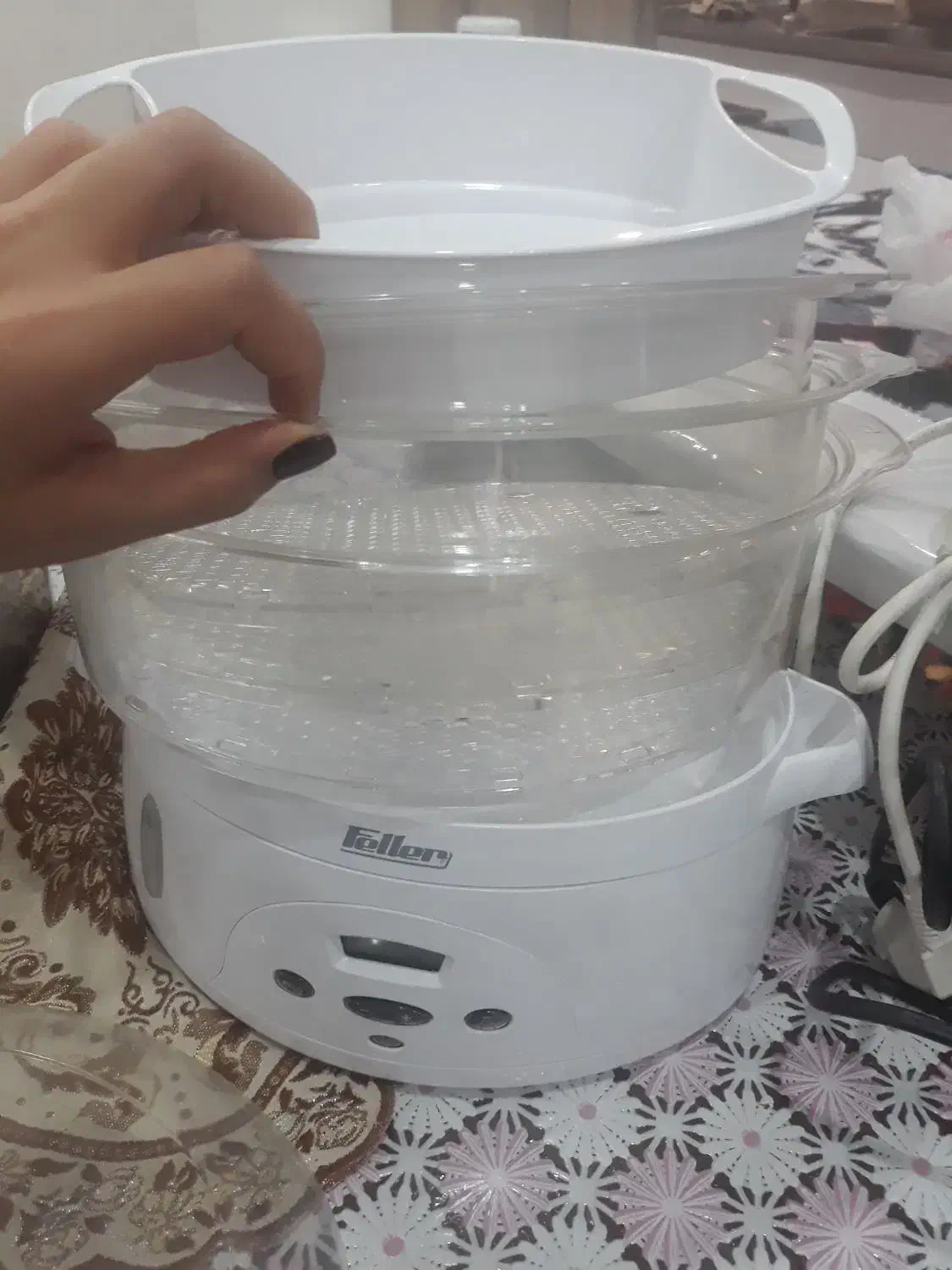 بخارپز فلر در حد نو سالم و تمیز|سایر لوازم برقی|پردیس, فاز ۱۱|دیوار