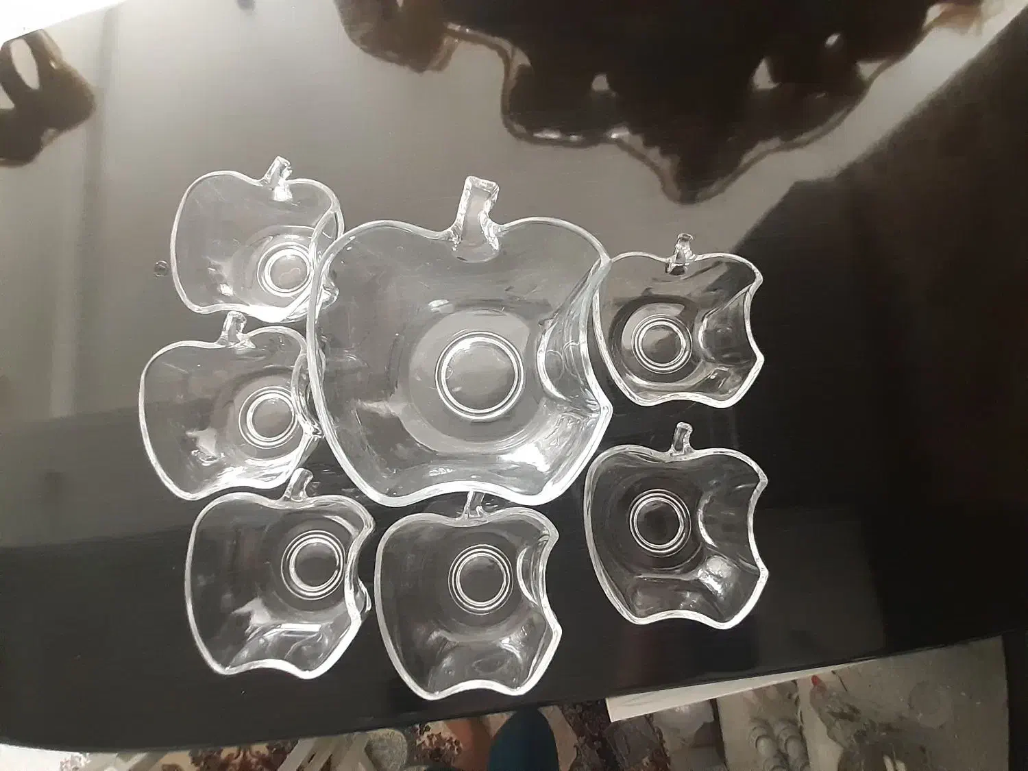 کاسه بزرگ و کوچک پیرکس|ظروف سرو و پذیرایی|شاهینشهر, خانه کارگر|دیوار