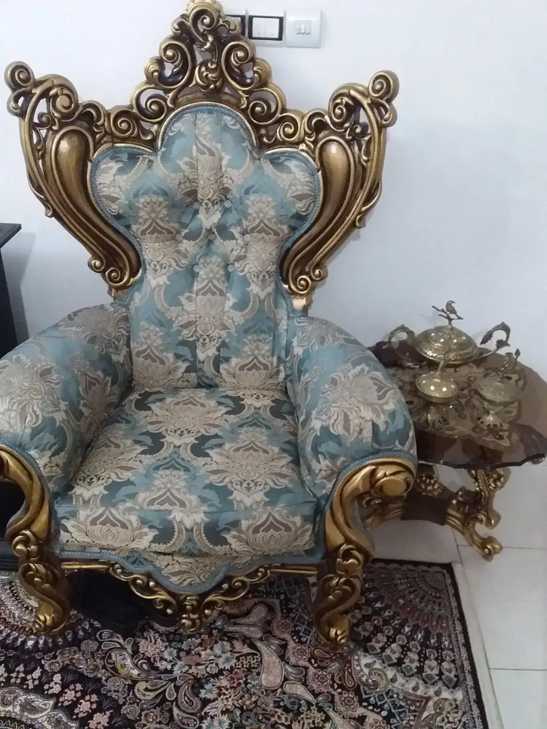 مبل نیم ست|مبلمان خانگی و میز عسلی|قرچک, شهرک الحدید|دیوار