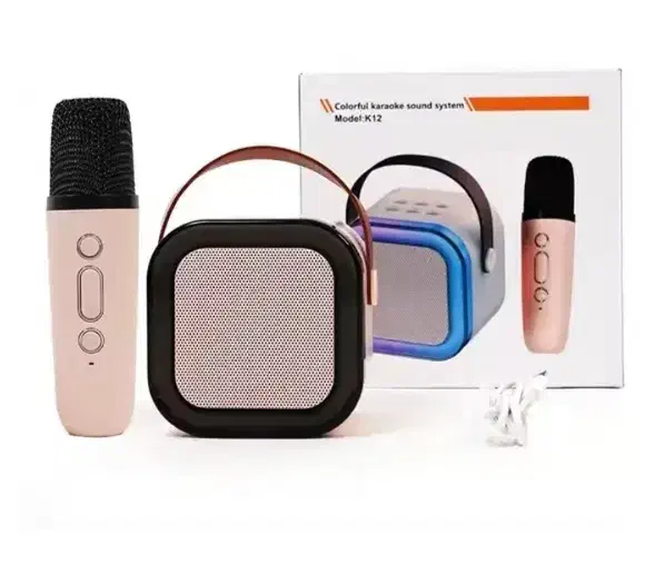 اسپیکر بلوتوثی k12 میکروفن دار تک و تعداد|پخشکننده همراه|تهران, زهتابی|دیوار