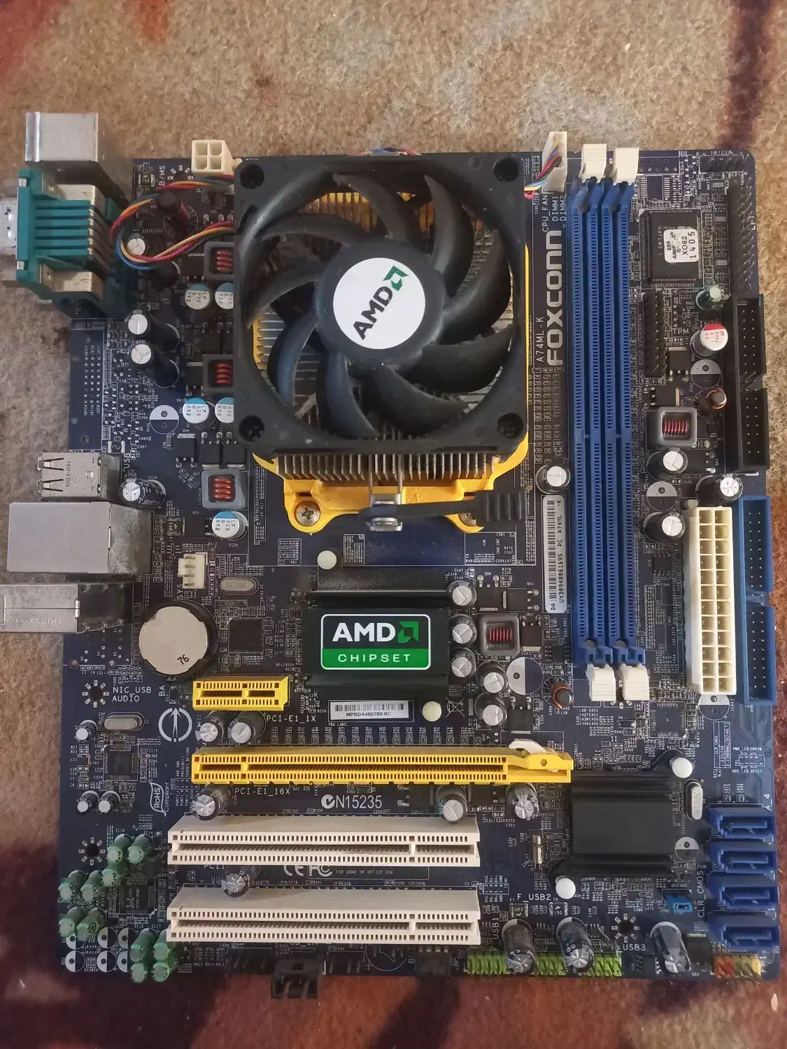 مادربرد استوک مدل FOXCONN A74ML-K|قطعات و لوازم جانبی رایانه|بابل, |دیوار