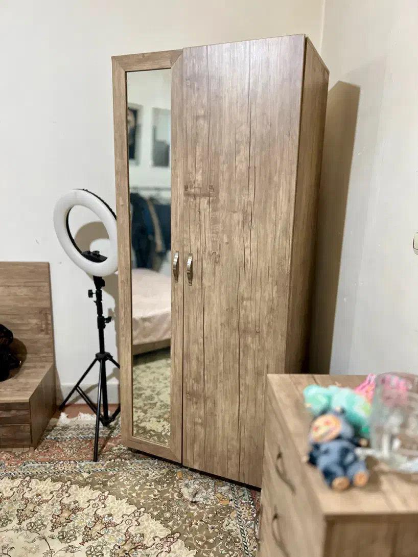 سرویس خواب دو نفره|تخت و سرویس خواب|قائن, |دیوار