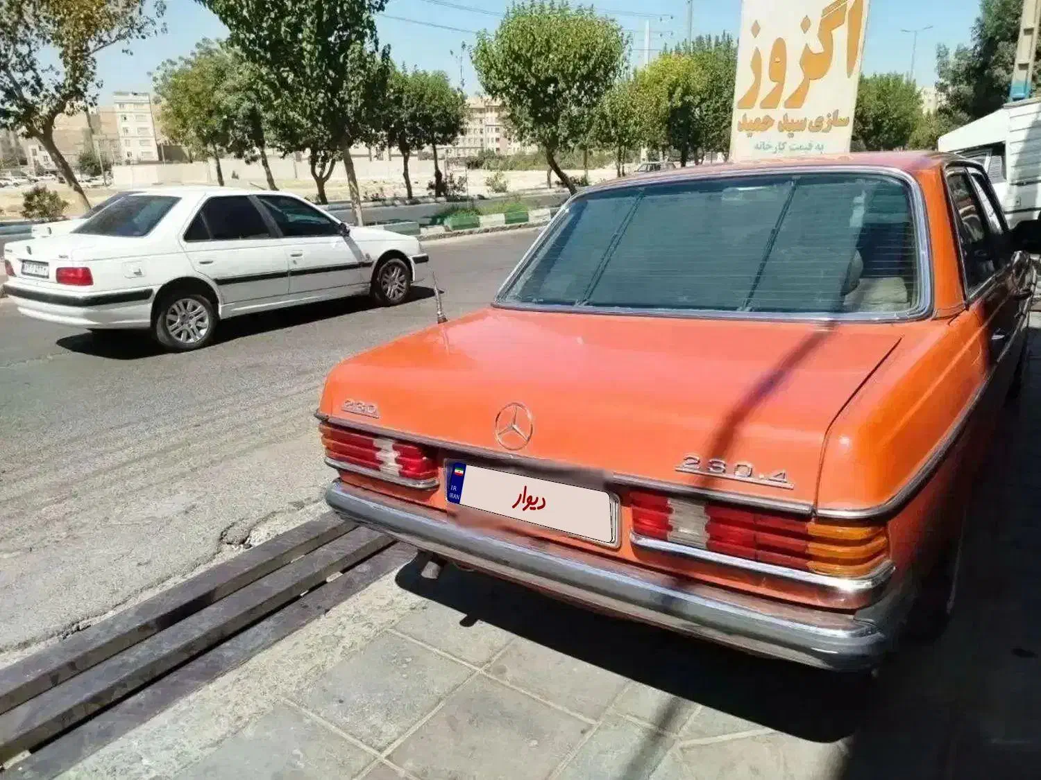 بنز 230کولر دار موتور سفید اصلی مدل 1979|خودرو کلاسیک|گلستان (تهران), |دیوار