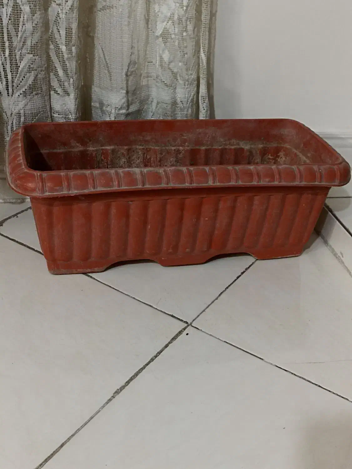 یک گلدان مستطیل شکل و یک گلدان گرد|گل و گیاه طبیعی|تهران, خاوران|دیوار