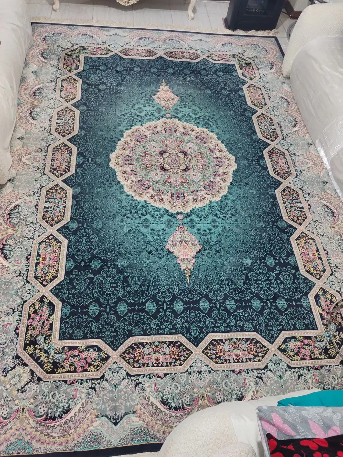 فرش ماشینی ۹متری در حد نو|فرش|اسلامشهر, شهرک سعیدیه|دیوار