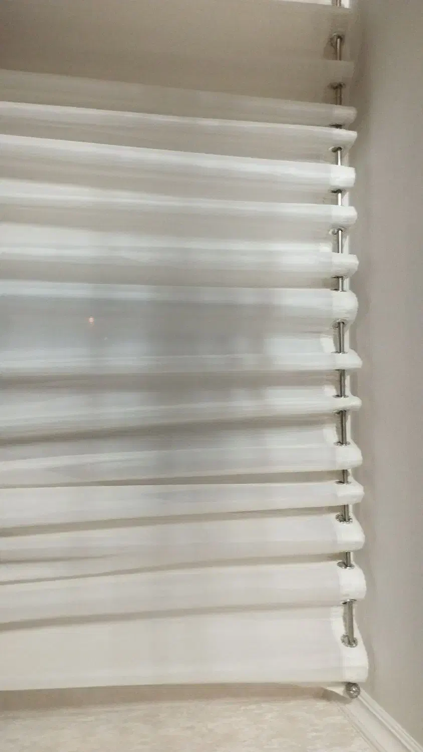 پرده حریر ساده|پرده، رانر، رومیزی|گرمسار, |دیوار