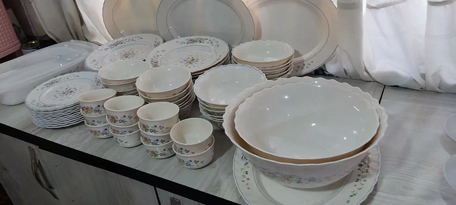 ظروف ویکتوریا کریستال|ظروف سرو و پذیرایی|بابکان, |دیوار