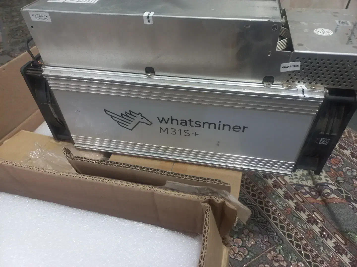 ماینر m31s+ درجه یک|قطعات و لوازم جانبی رایانه|اهواز, پردیس دو|دیوار