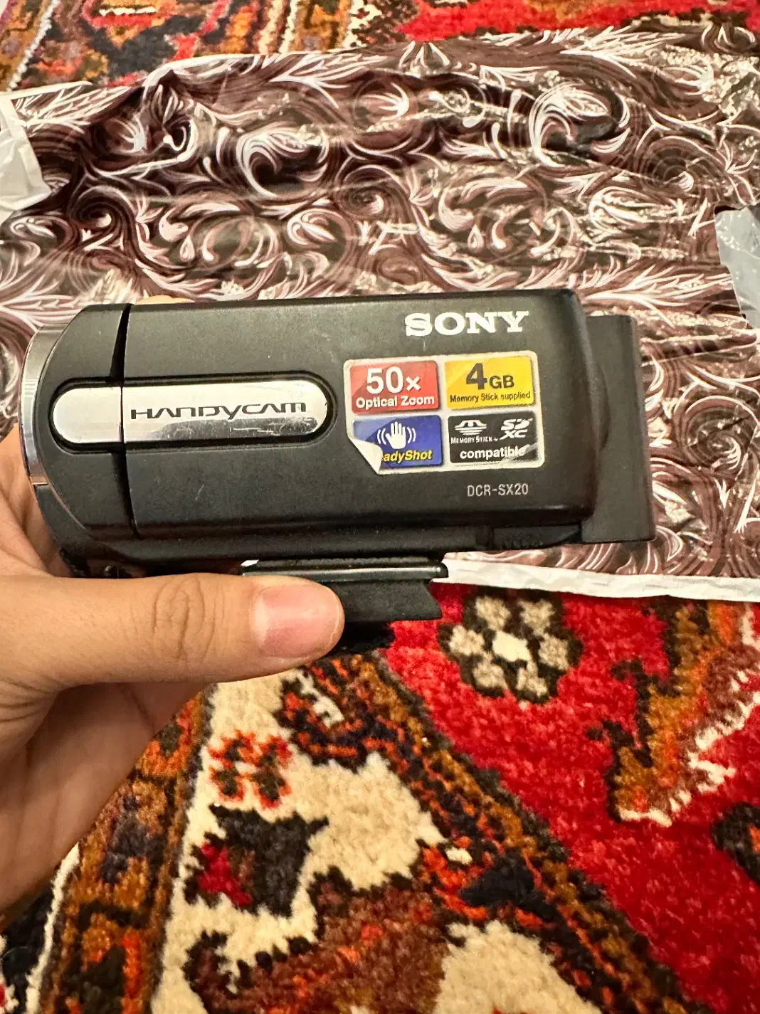 دوربین فیلمبرداری سونی‌ مدل dcr sx 20|دوربین عکاسی و فیلم‌برداری|تبریز, |دیوار