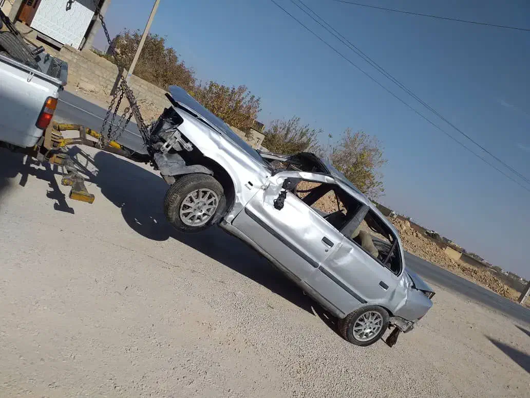 سمند مدل ۸۷ تصادفی|خودرو سواری و وانت|شهریار, شهریار|دیوار