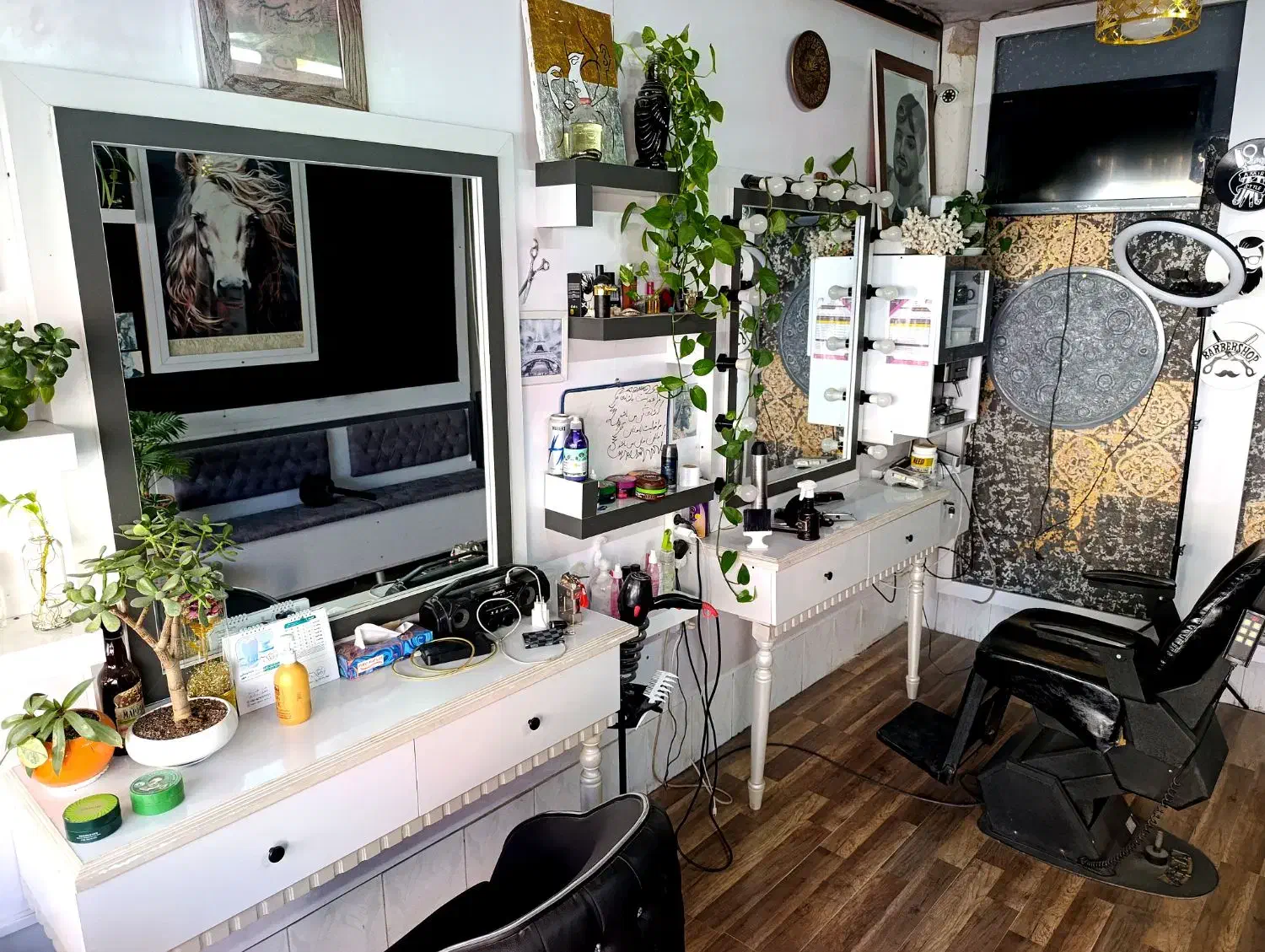 واگذاری سالن آرایشگاه|اجارهٔ مغازه و غرفه|تربتحیدریه, آسایش|دیوار