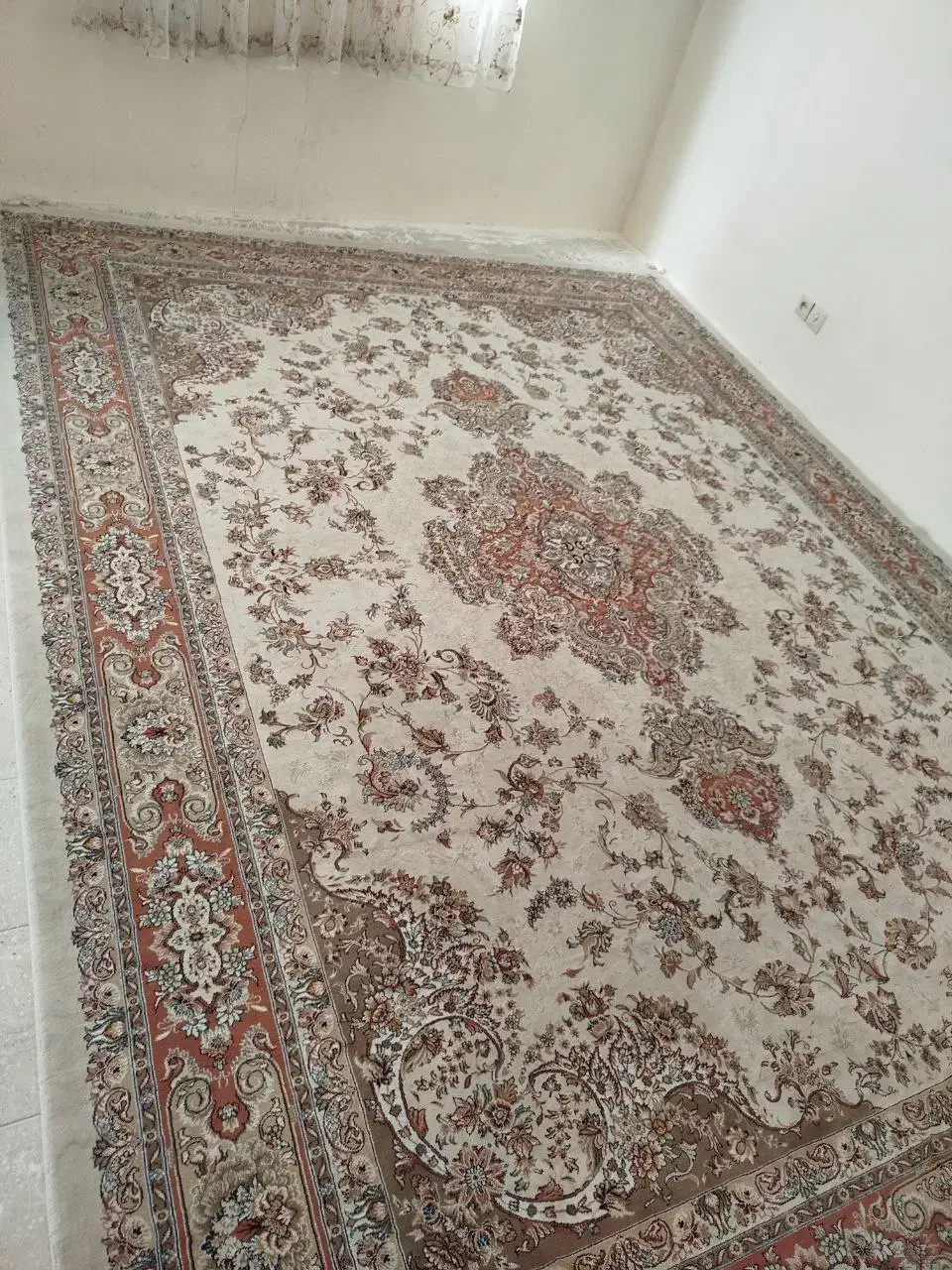 دو تخته فرش دوازدهم متری ،، معاوضه با فرش نه متری|فرش|محمدیه-قزوین, |دیوار