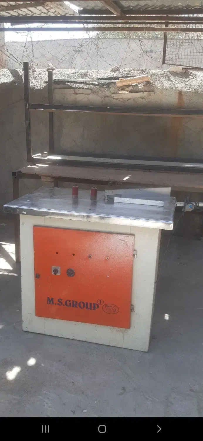 لبه چسبان کارگاهی ۲ عدد میزکار|ابزارآلات|فیروزآباد, |دیوار