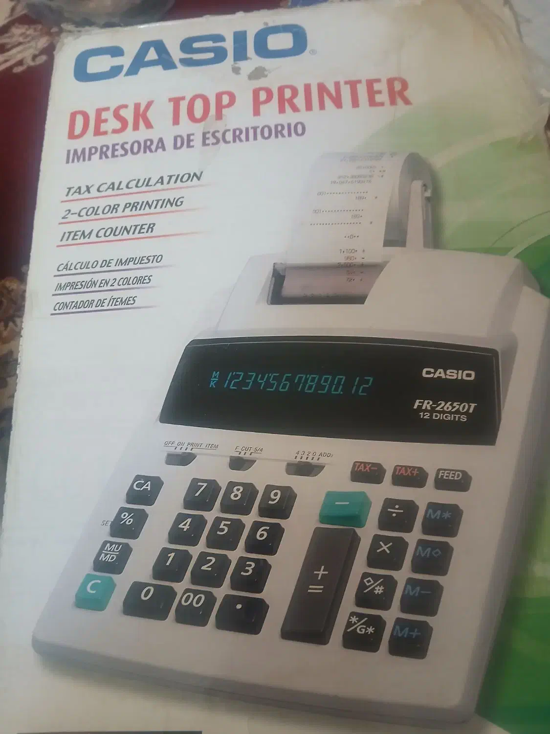 ماشین حساب کاسیواصل ژاپن|لوازم التحریر|کرج, شهرک جهان‌نما|دیوار