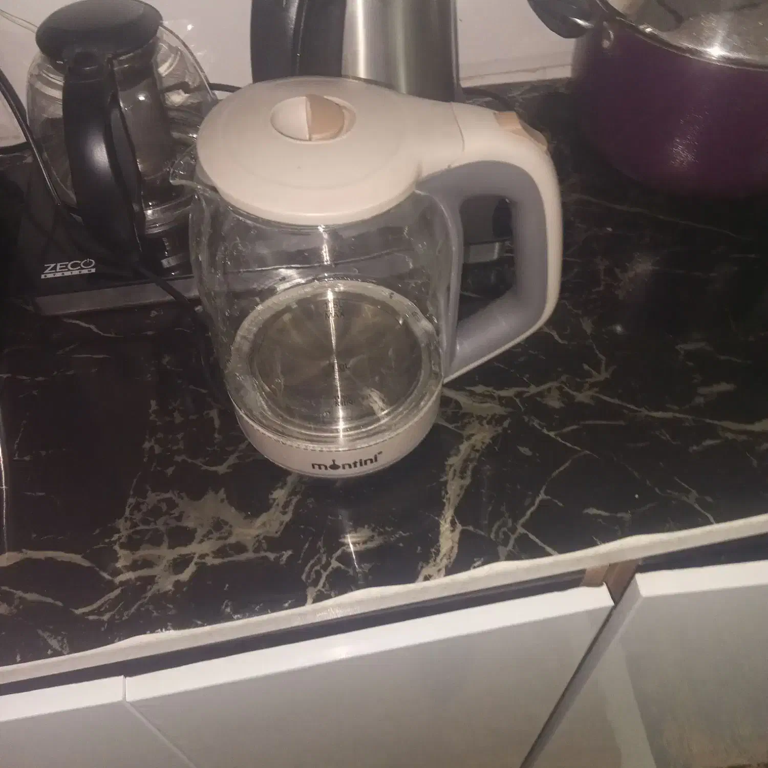 کتری برقی پیرکس|سماور، چایساز، قهوهساز|قم, نخودی|دیوار