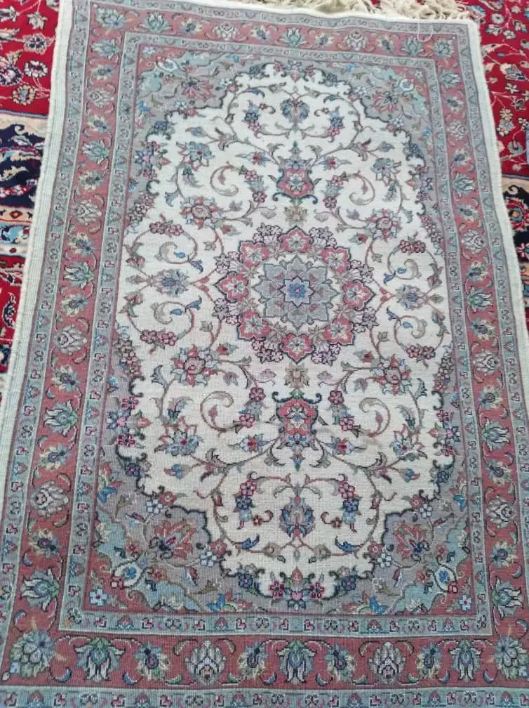 فرش دستباف جفت|فرش|شیراز, عادل آباد|دیوار