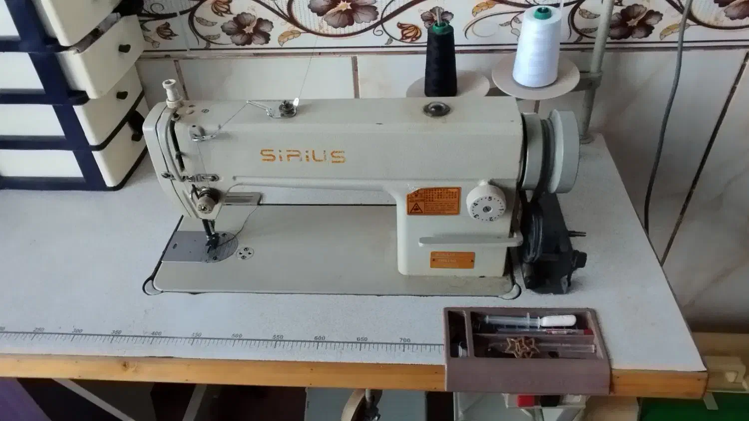 چرخ خیاطی|چرخ خیاطی و ریسندگی|زنجانرود, |دیوار