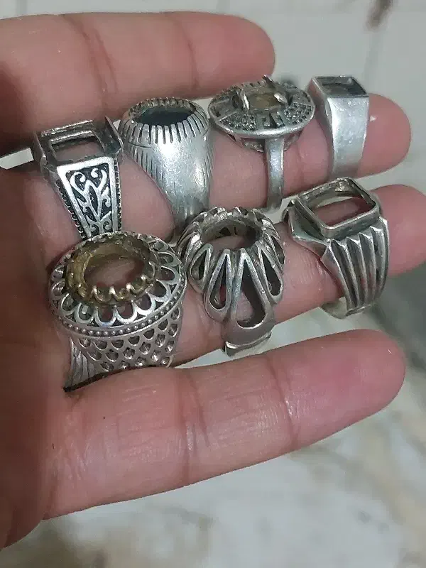 انگشتر رکاب خالی نقره|جواهرات|نیشابور, هفده شهریور|دیوار