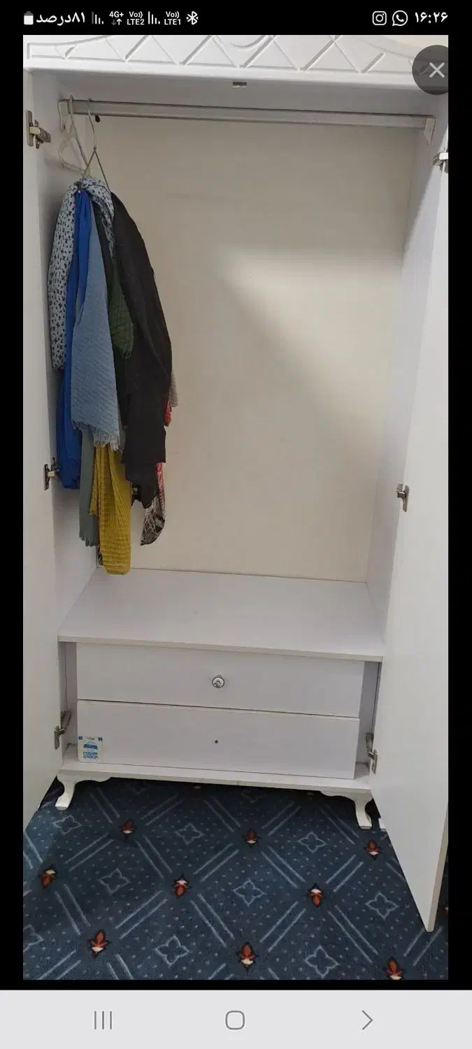 کمد و دو عدد ویترین|جاکفشی، کمد، دراور|محمدشهر, ولدآباد|دیوار