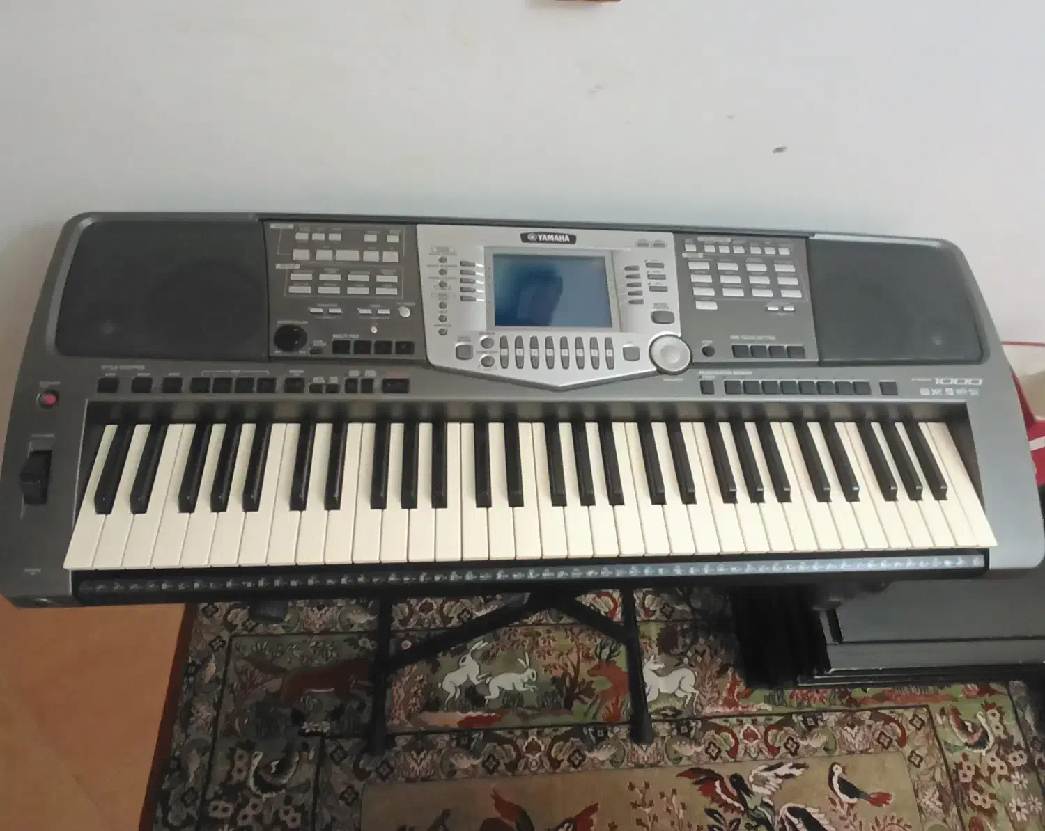 کیبورد یاماها psr-1000|پیانو، کیبورد، آکاردئون|رشت, گلسار|دیوار